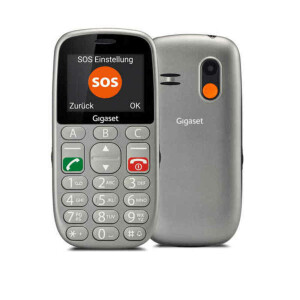 Mobiele Telefoon voor Bejaarden Gigaset GL390 2,2" 2G 800 mAh Grijs