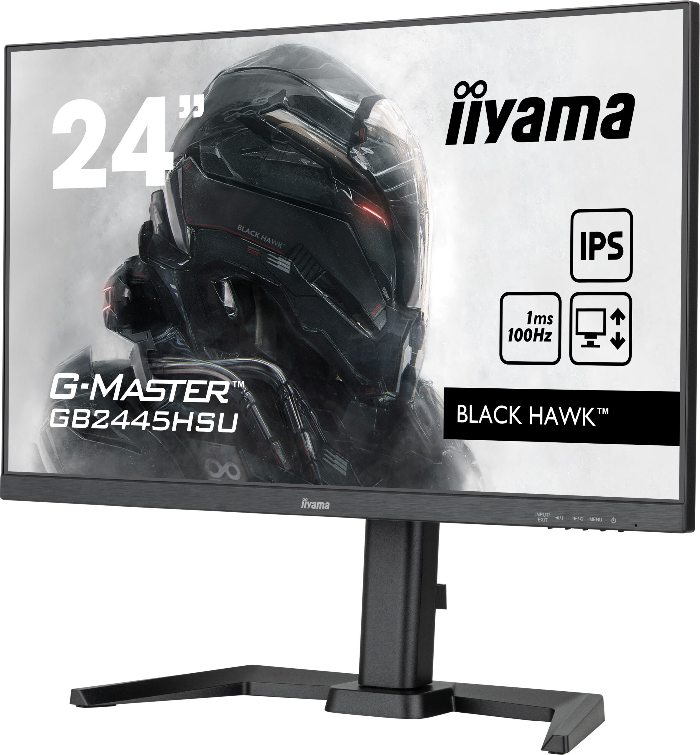 iiyama G-MASTER GB2445HSU-B1 computer monitor 61 cm (24") 1920 x 1080 Pixels Full HD LED Zwart - Afbeelding 5
