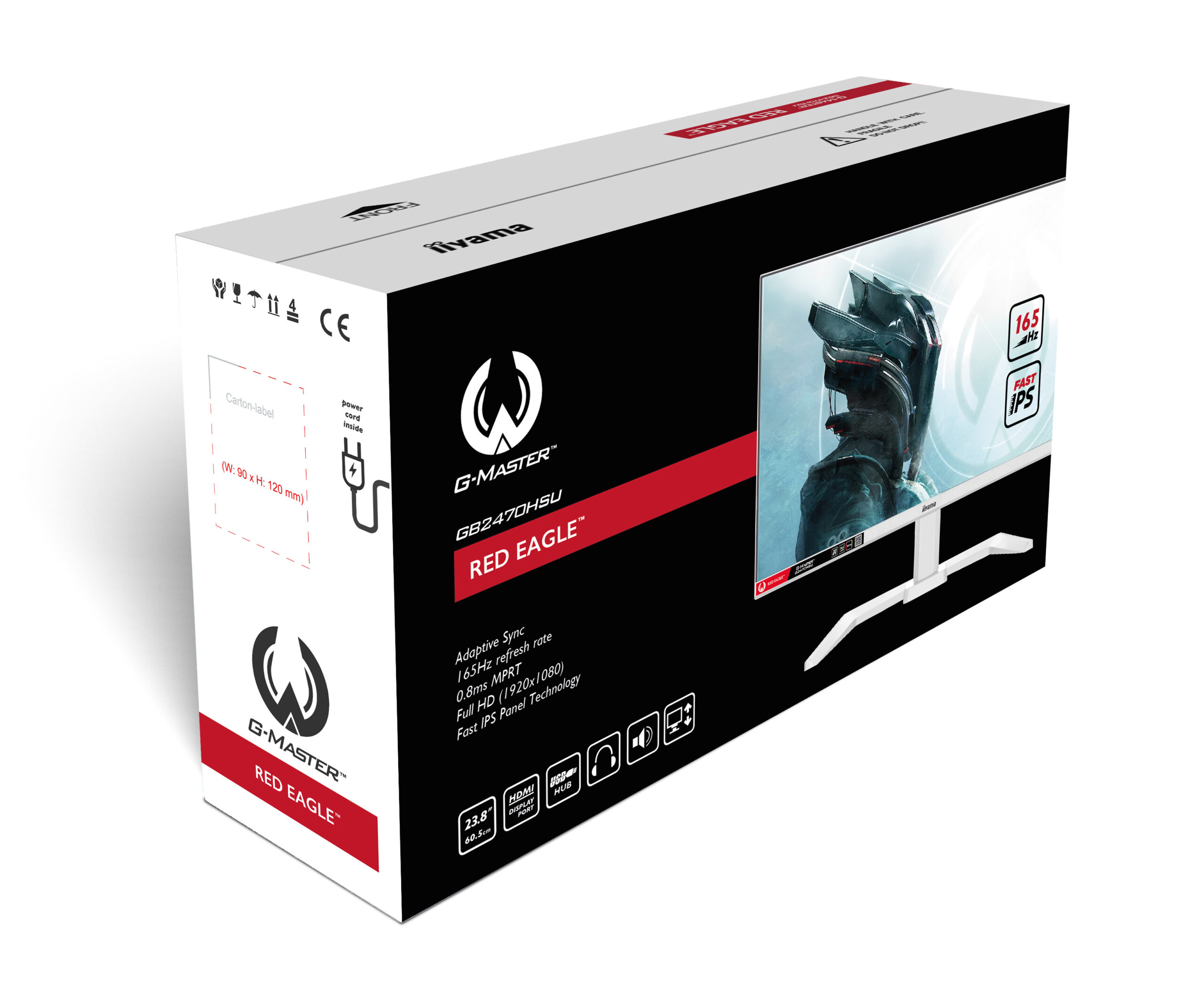 iiyama GB2470HSU-W5 computer monitor 58,4 cm (23") 1920 x 1080 Pixels Full HD LED Wit - Afbeelding 17