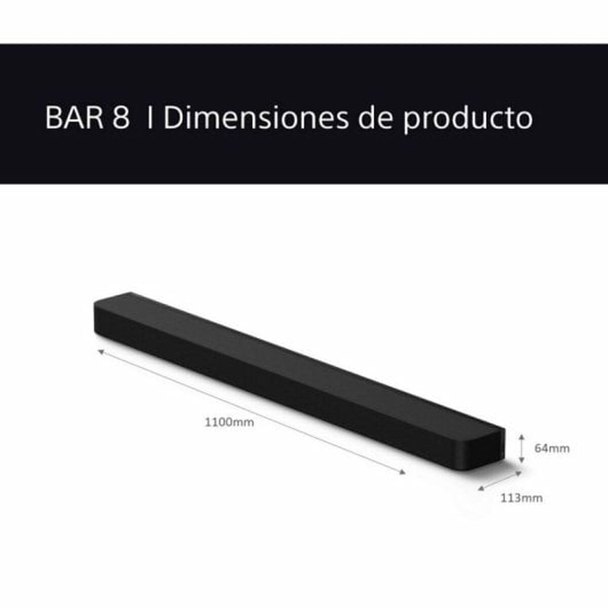Soundbar Sony HT-A8000 Zwart - Afbeelding 2