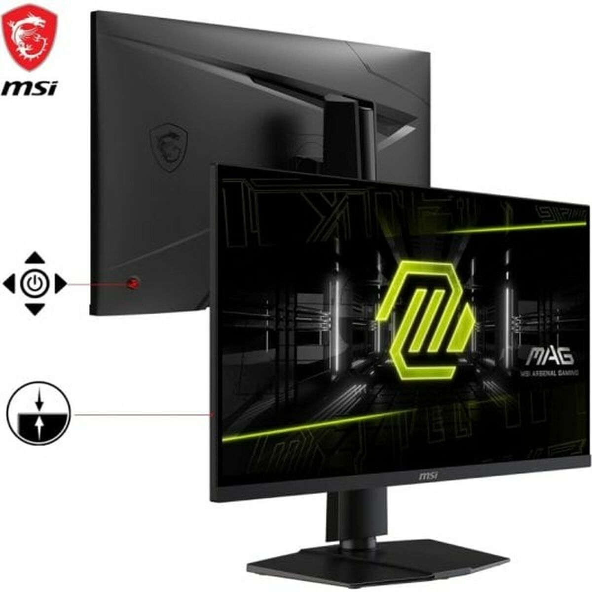 Gaming-Monitor MSI 9S6-3CC29H-253 27" 4K Ultra HD - Afbeelding 2