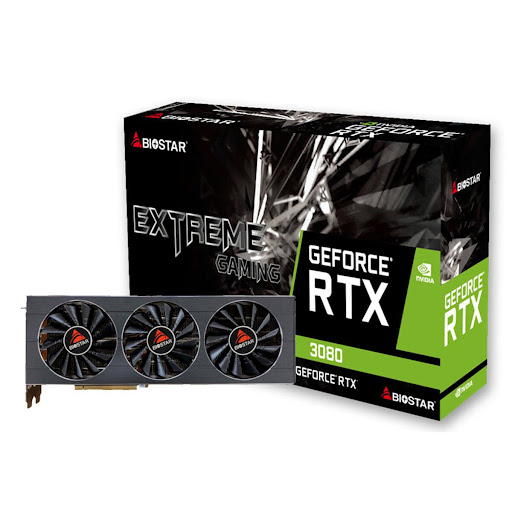 BIOSTAR GeForce RTX 3080 10GB graphics card