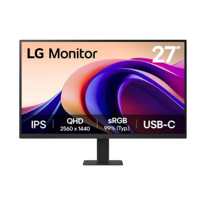 LG 27'' QHD Monitor computer monitor 68,6 cm (27") 2560 x 1440 Pixels Quad HD Zwart