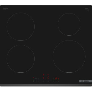 Bosch Serie 6 PIE631HB1E kookplaat Zwart Ingebouwd 60 cm Inductiekookplaat zones 4 zone(s)
