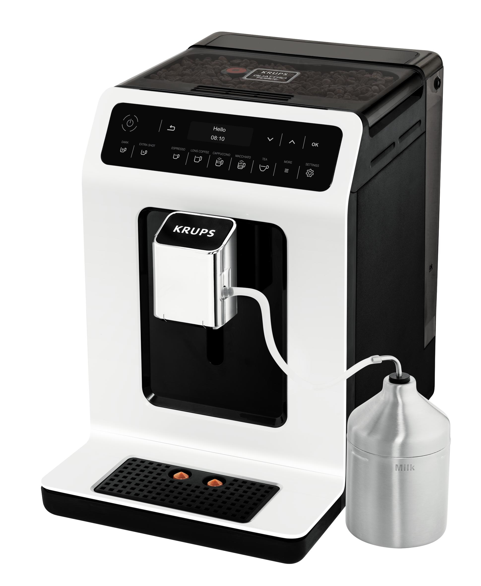 Krups Evidence volautomatische espressomachine - Wit EA8911 - Afbeelding 2