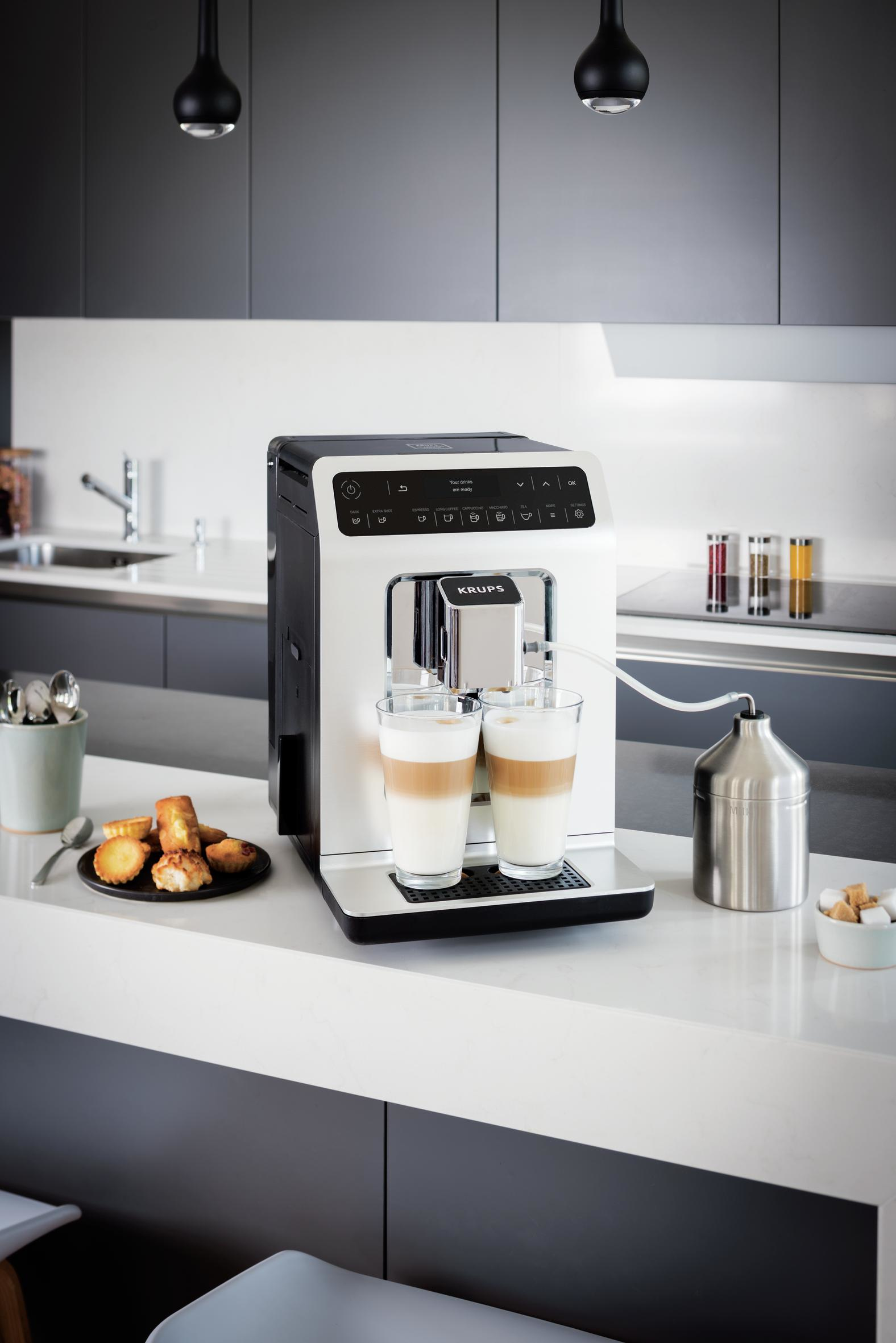 Krups Evidence volautomatische espressomachine - Wit EA8911 - Afbeelding 6