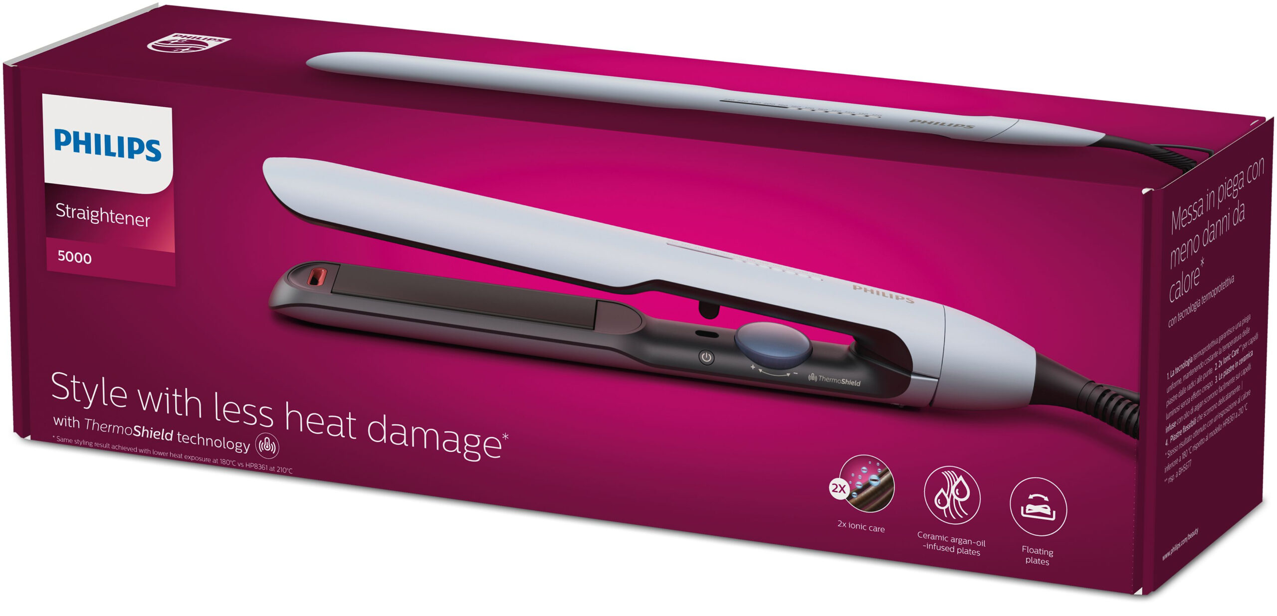 Philips 5000 series BHS520/00 Straightener - Afbeelding 2