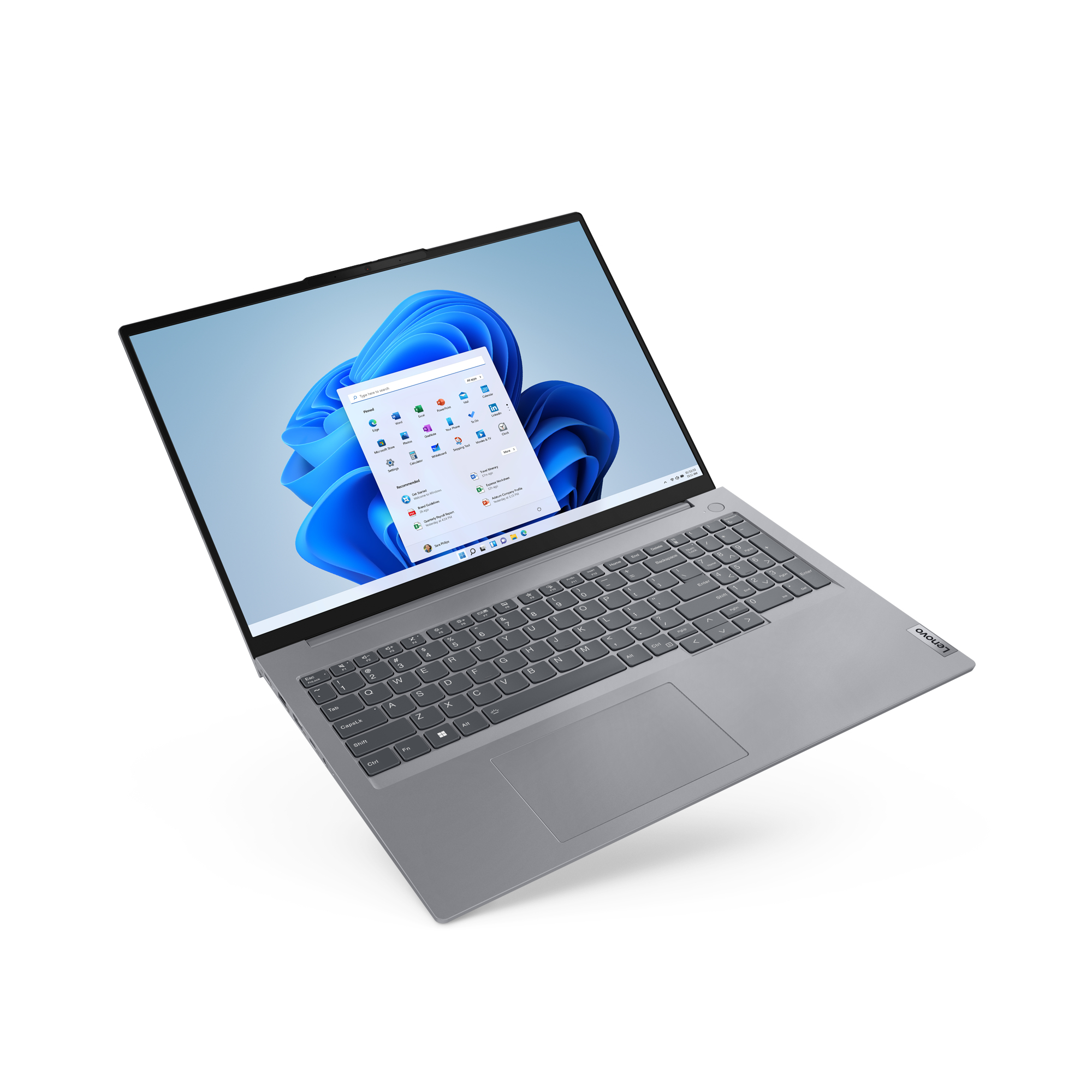 ThinkBook 16 G6 ABP - 16 inch - AMD Ryzen 7 7730U - 16GB RAM - 512GB SSD - Windows 11 Pro - Afbeelding 6