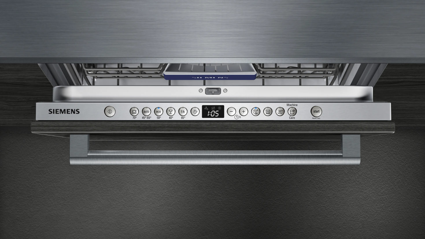 Siemens iQ300 SN63HX36VE vaatwasser Volledig ingebouwd 13 couverts E - Afbeelding 3