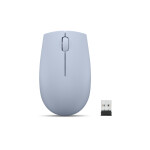 Lenovo 300 Wireless Compact Maus Kabellos Optisch Blau 3 Tasten 1000 dpi muis Kantoor Ambidextrous RF Draadloos