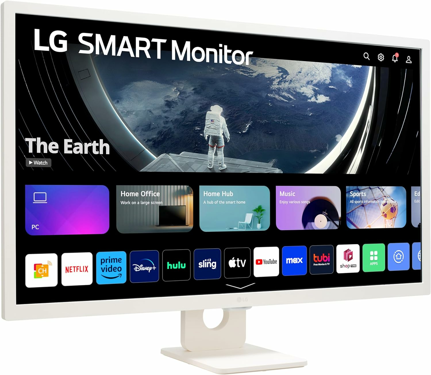 LG Smart 32SR50F-W.AEU computer monitor 80 cm (31.5") 1920 x 1080 Pixels Full HD LED Wit - Afbeelding 5