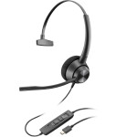 POLY EncorePro 310 USB-C Monoaural Headset TAA