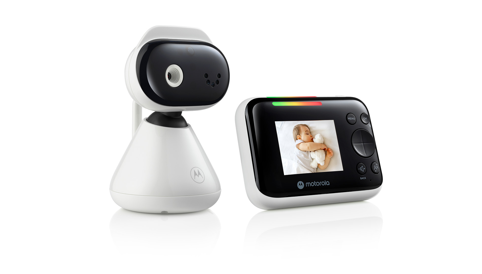 Motorola PIP1200 baby-videomonitor 300 m FHSS Zwart, Wit - Afbeelding 2
