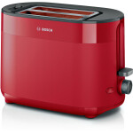 Bosch TAT2M124 broodrooster 6 2 snede(n) 950 W Rood