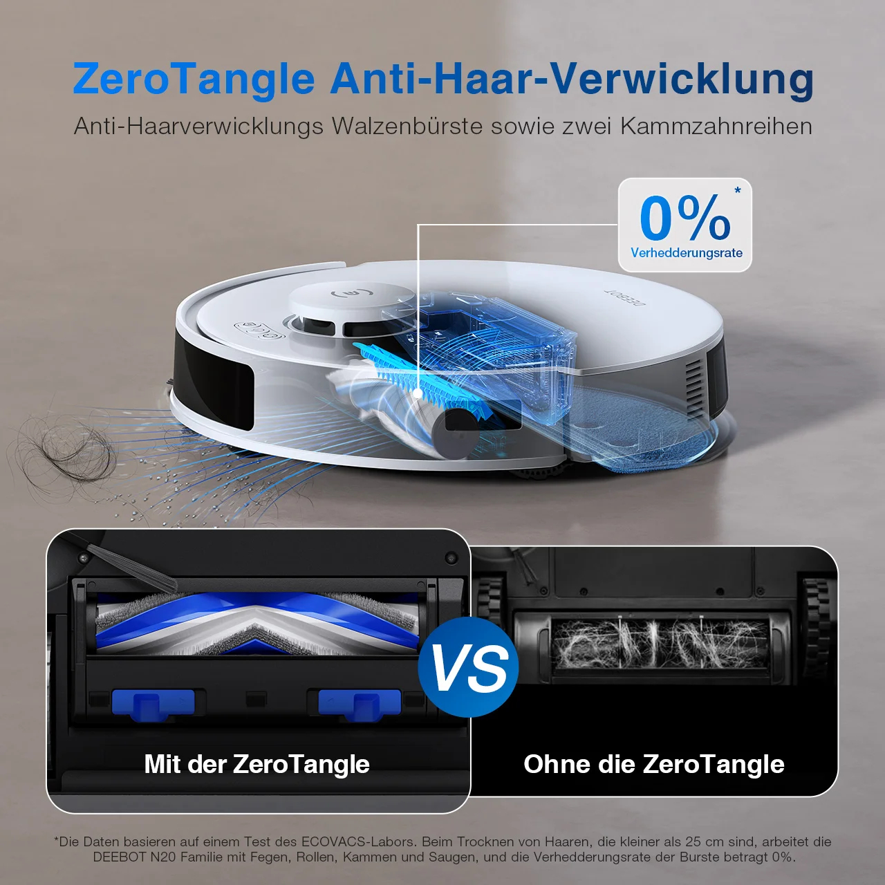 Ecovacs DEEBOT N20 0,4 l Zakloos Wit - Afbeelding 3