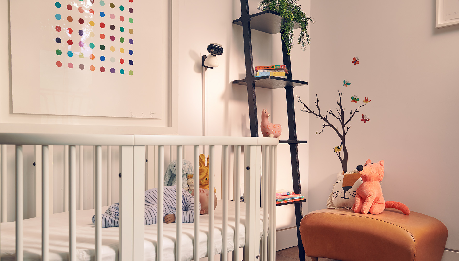 Motorola PIP1200 baby-videomonitor 300 m FHSS Zwart, Wit - Afbeelding 4