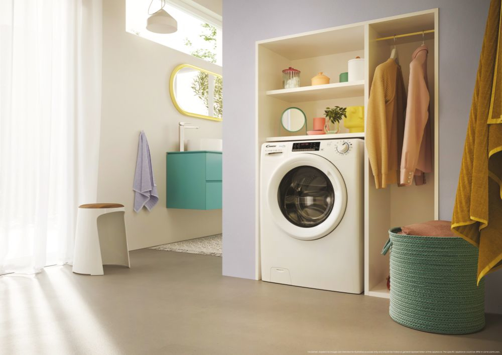 Candy Smart Pro Inverter CO 474TWM6/1-S wasmachine Voorbelading 7 kg 1400 RPM Wit - Afbeelding 13