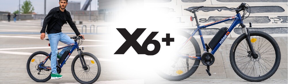 Elektrische fiets Nilox X6 PLUS 27,5" 25 km/h - Afbeelding 12