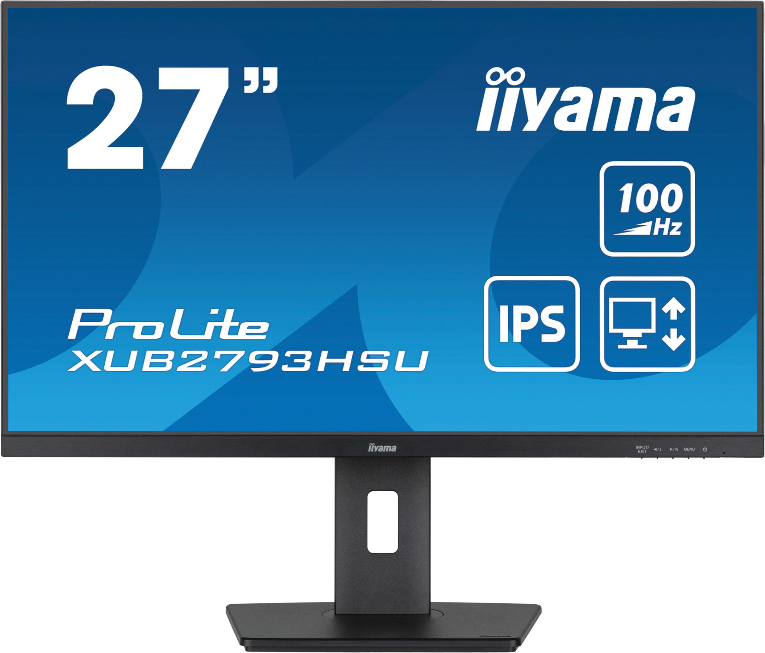 iiyama ProLite computer monitor 68,6 cm (27") 1920 x 1080 Pixels Full HD LED Zwart