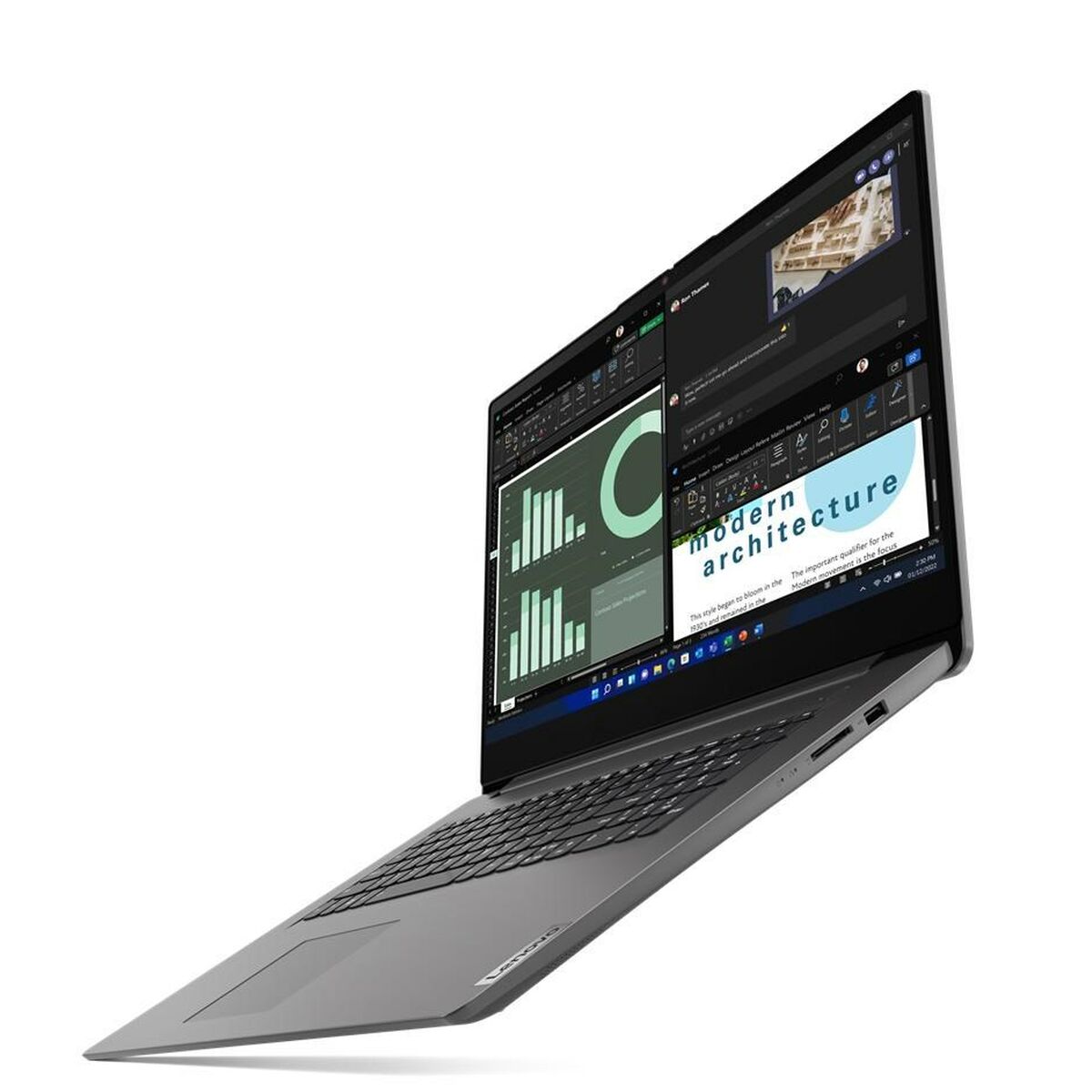 Laptop Lenovo V17 G4 17,3" Intel Core i5-1335U 16 GB RAM 512 GB SSD QWERTY - Afbeelding 2
