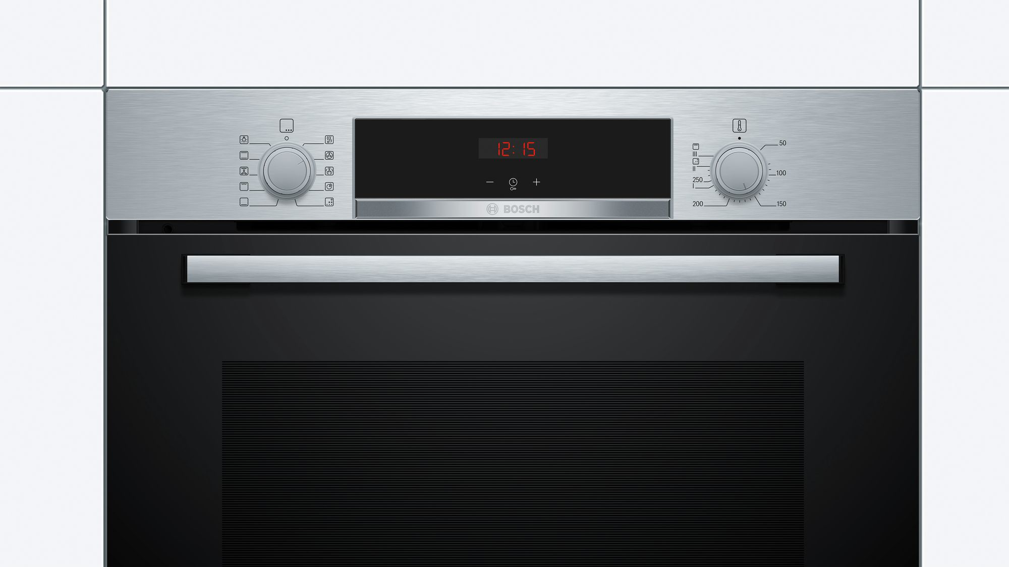 Bosch Serie 4 HBA534ES0 oven 71 l A Zwart, Roestvrijstaal - Afbeelding 3