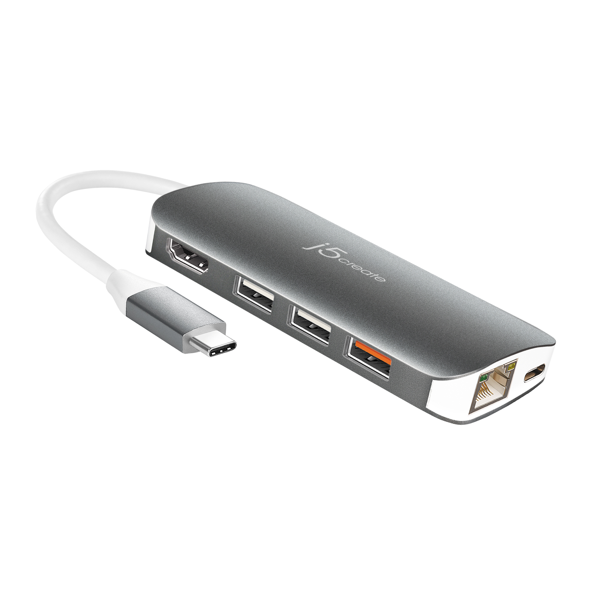 j5create JCD383-N USB-C™ 9-in-1 Multi Adapter