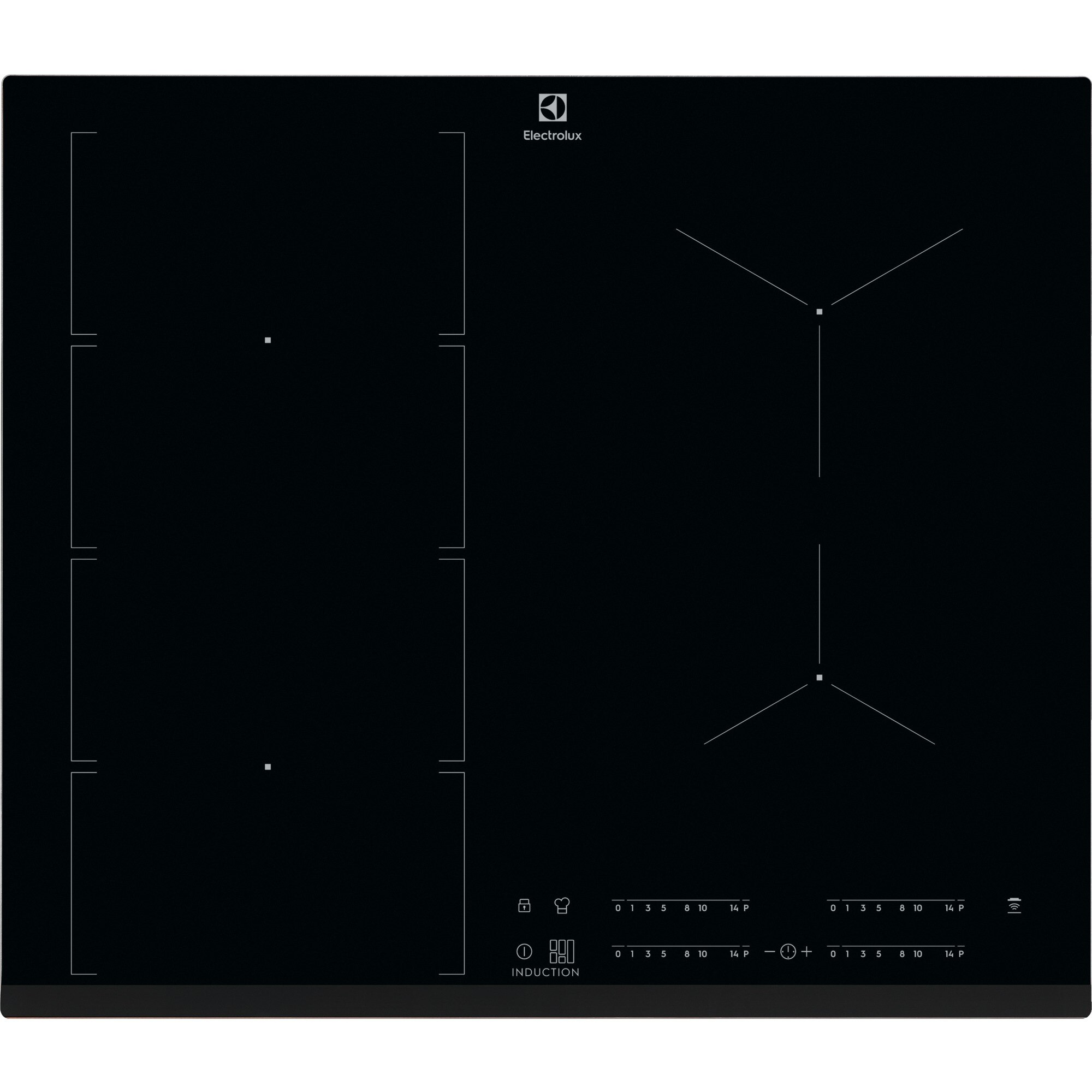 Inductiekookplaat Electrolux EIV654 60 cm 7350 W