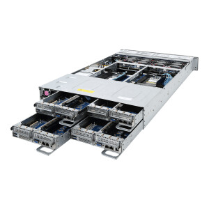 GIGABYTE H261-Z61 Socket TR4 Rack (2U) Zwart