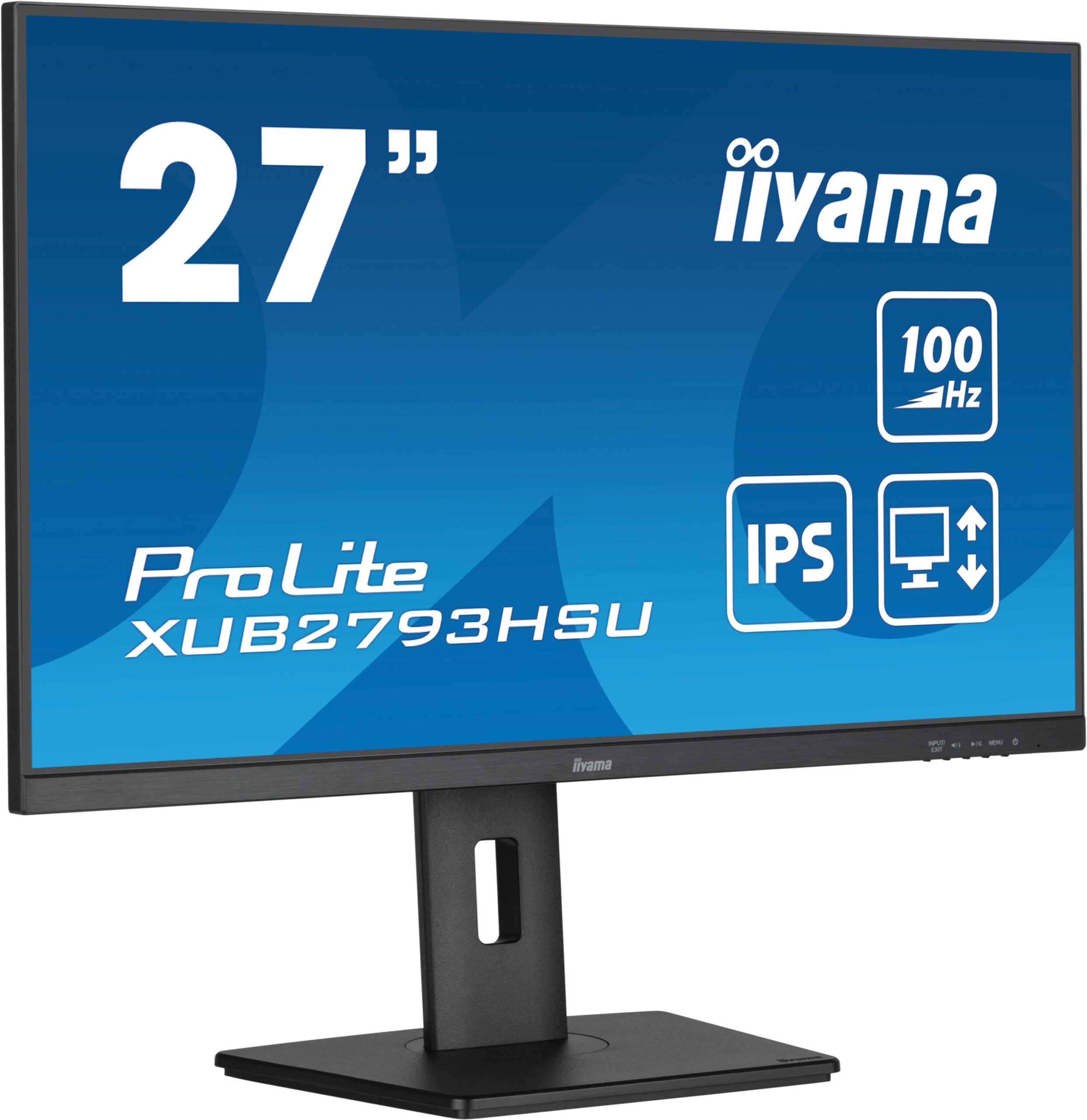 iiyama ProLite computer monitor 68,6 cm (27") 1920 x 1080 Pixels Full HD LED Zwart - Afbeelding 3