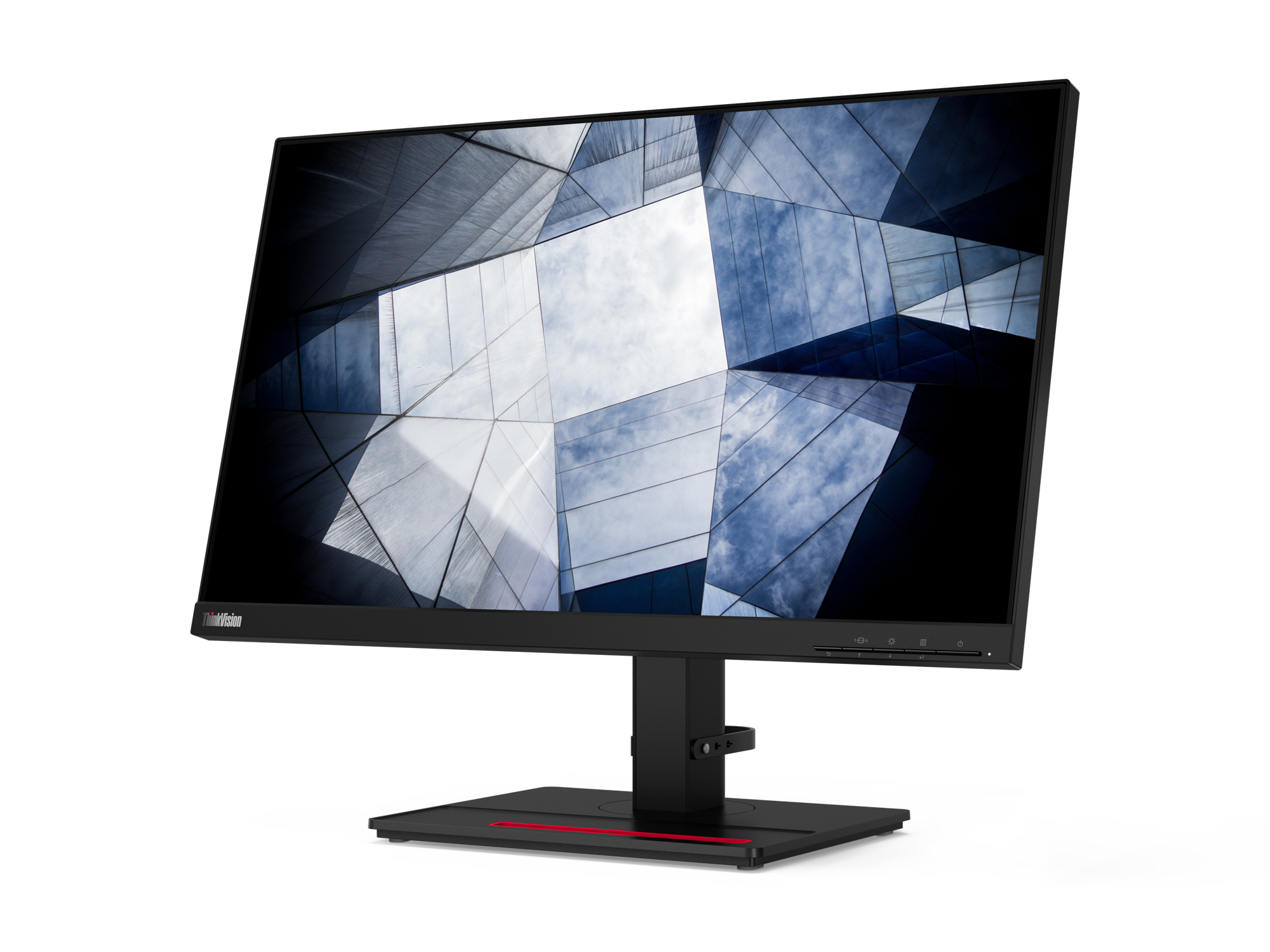 Lenovo ThinkVision P24h-2L LED display 60,5 cm (23.8") 2560 x 1440 Pixels Quad HD Zwart - Afbeelding 2