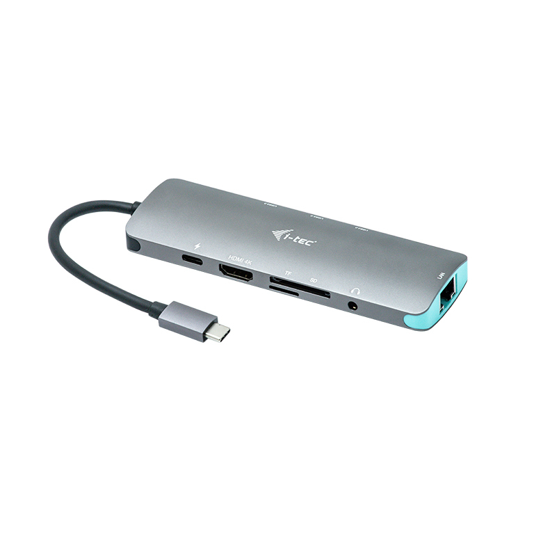 i-tec Metal USB-C Nano dockingstation 4K HDMI LAN + Stroomvoorziening 100 W - Afbeelding 3
