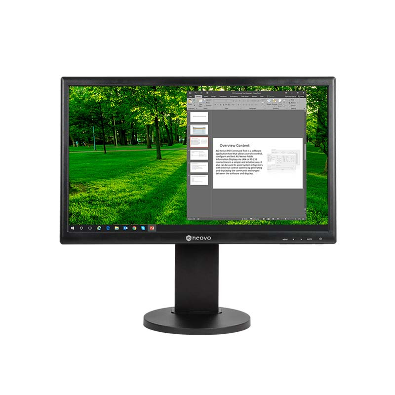 AG Neovo LH-22 computer monitor 54,6 cm (21.5") 1920 x 1080 Pixels Full HD LED Zwart