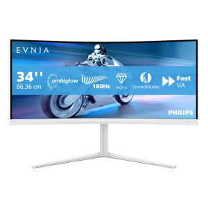 Philips 34M2C5501A/00 computer monitor 86,4 cm (34") 3440 x 1440 Pixels Wide Quad HD LCD Wit