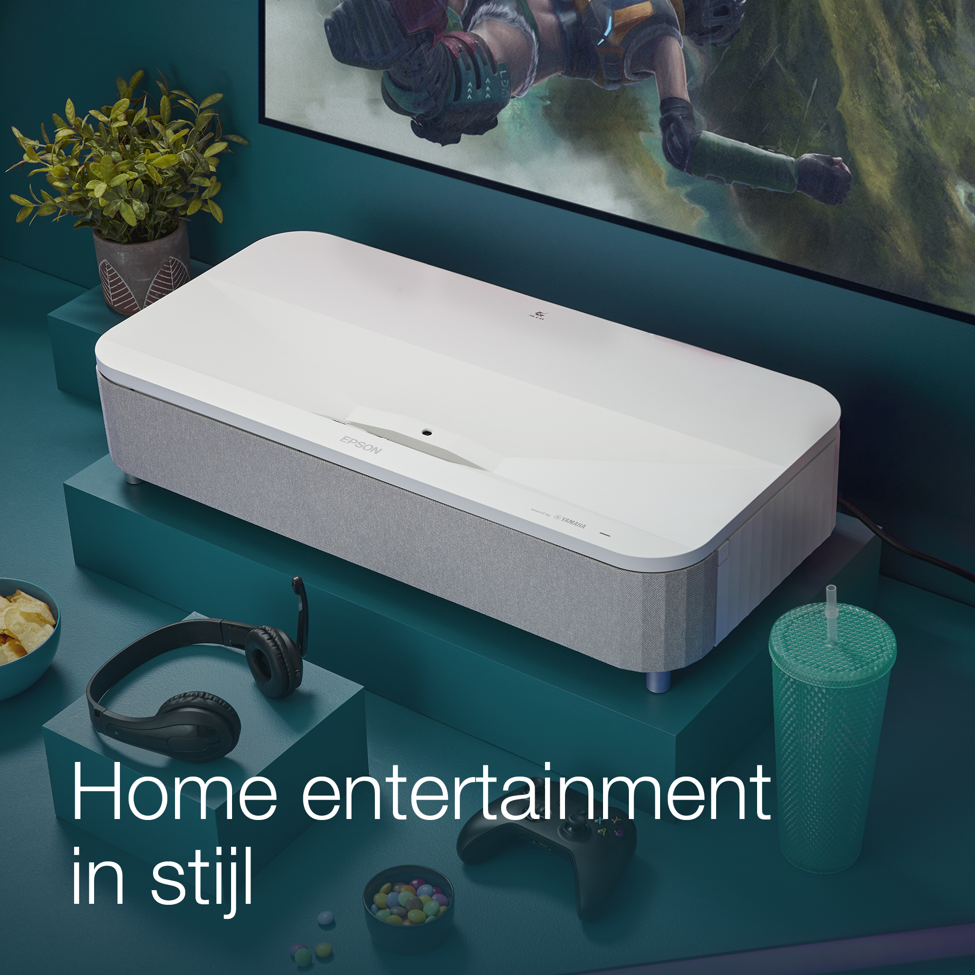 Epson EH-LS800W 4K PRO-UHD smart laserprojector, 4000 lumen, scherm van maximaal 150 inch - Afbeelding 4