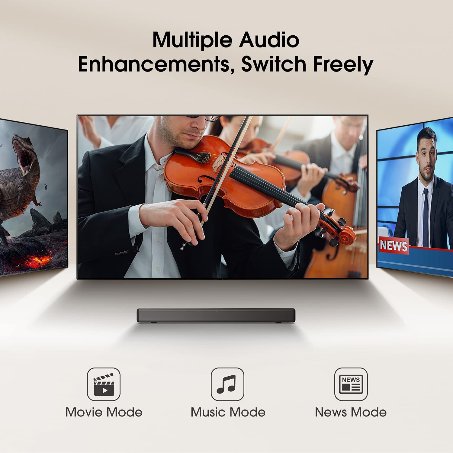 Draadloze Soundbar Hisense HS205G 120W - Afbeelding 9