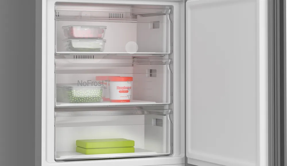 Bosch Serie 4 KGN49OCAF koel-vriescombinatie Vrijstaand 311 l A Antraciet - Afbeelding 7