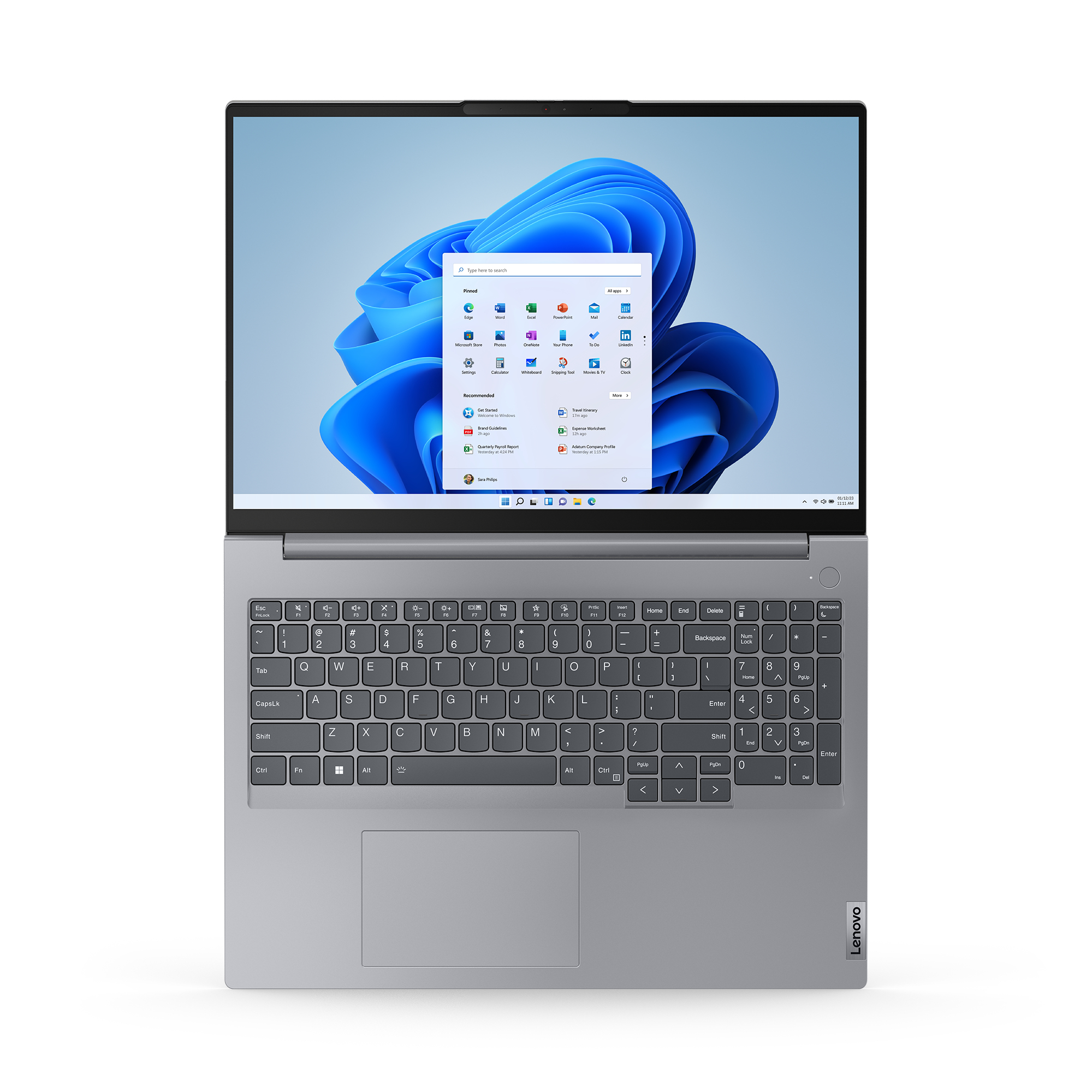 ThinkBook 16 G6 ABP - 16 inch - AMD Ryzen 7 7730U - 16GB RAM - 512GB SSD - Windows 11 Pro - Afbeelding 13
