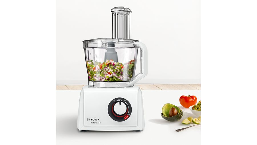 Bosch MultiTalent 8 keukenmachine 1100 W 3,9 l Doorschijnend, Wit Ingebouwde weegschalen - Afbeelding 5