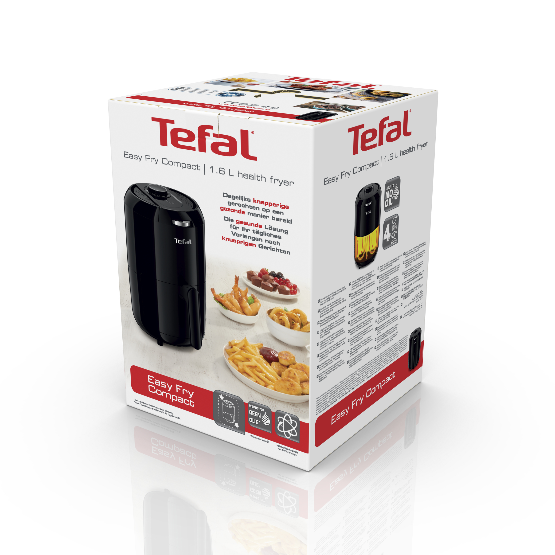 Tefal Easy Fry Compact EY1018 heteluchtfriteuse - Afbeelding 9