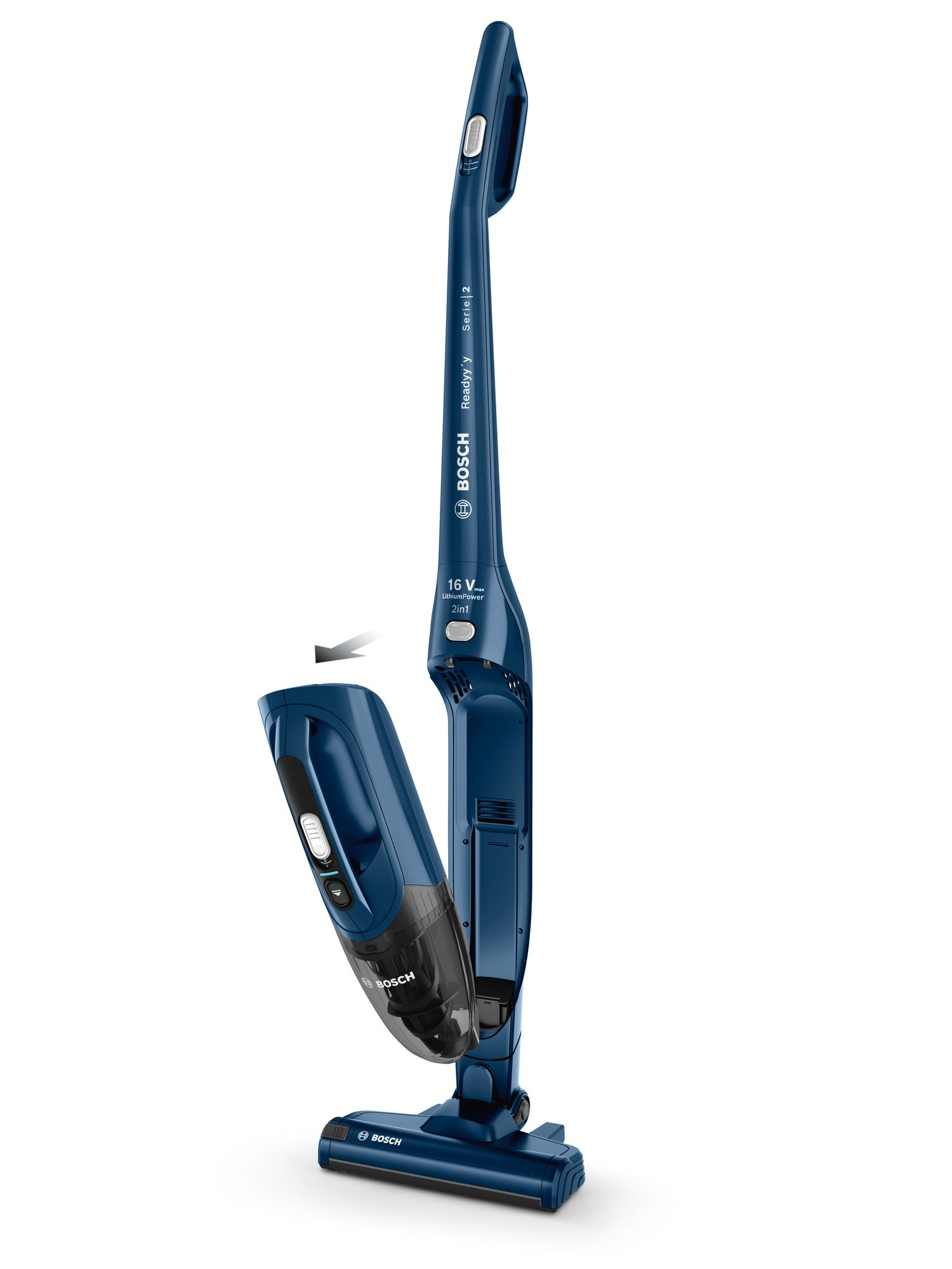 Bosch Serie 2 BBHF216 handstofzuiger Blauw Zakloos - Afbeelding 9