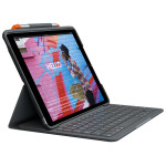 Logitech Slim Folio QWERTZ Duits Bluetooth Grafiet