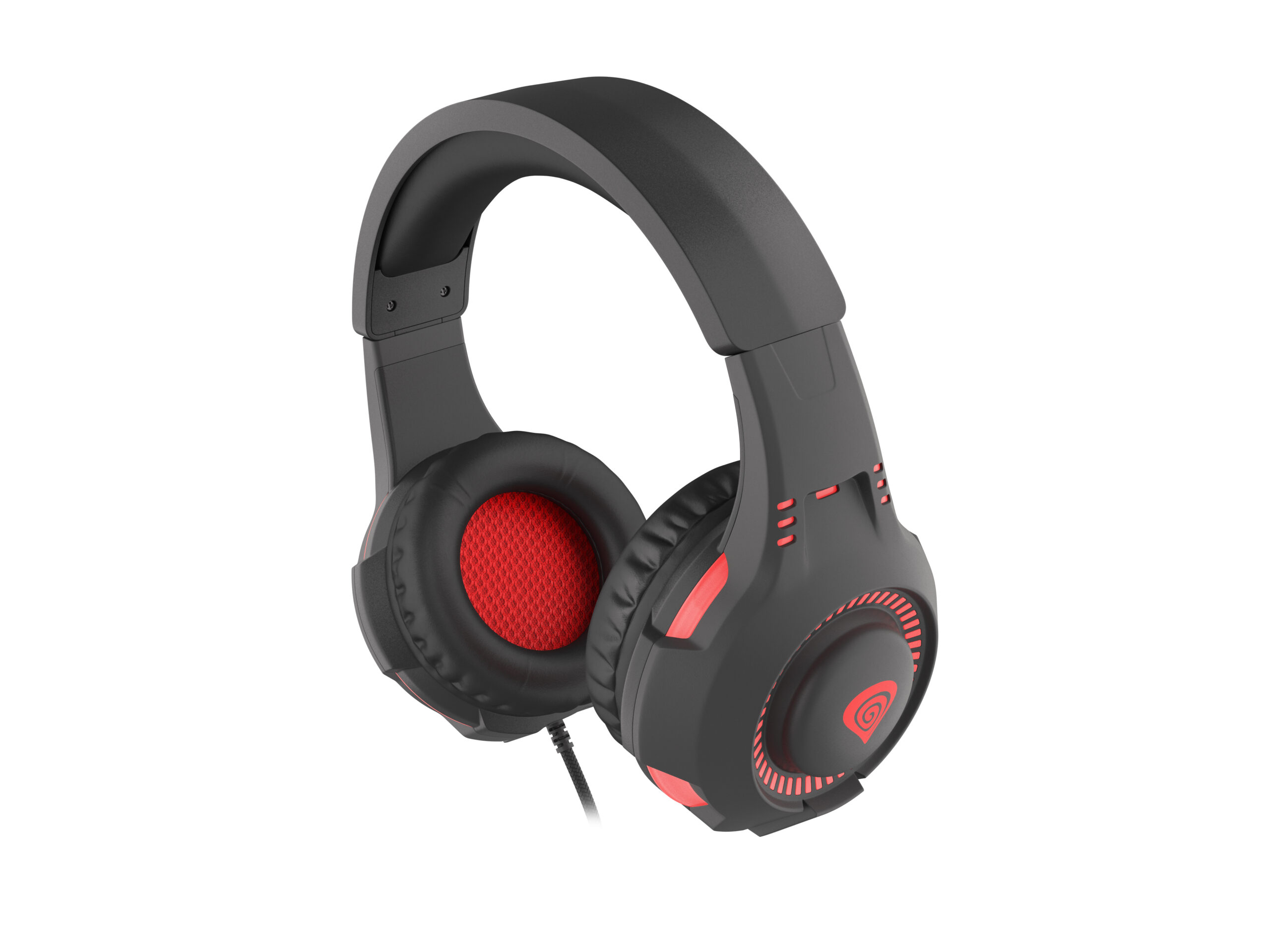 GENESIS Radon 210 Headset Bedraad Hoofdband Gamen USB Type-A Zwart, Rood - Afbeelding 4