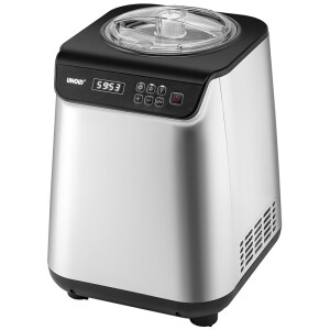 Unold 48825 ijsmachine Compressie-ijsmachine 1,2 l 135 W Zwart, Zilver