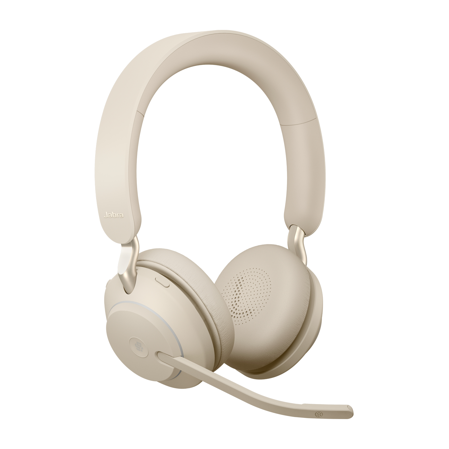 Jabra 26599-999-898 hoofdtelefoon/headset Draadloos Hoofdband Kantoor/callcenter USB Type-C Bluetooth Beige - Afbeelding 3