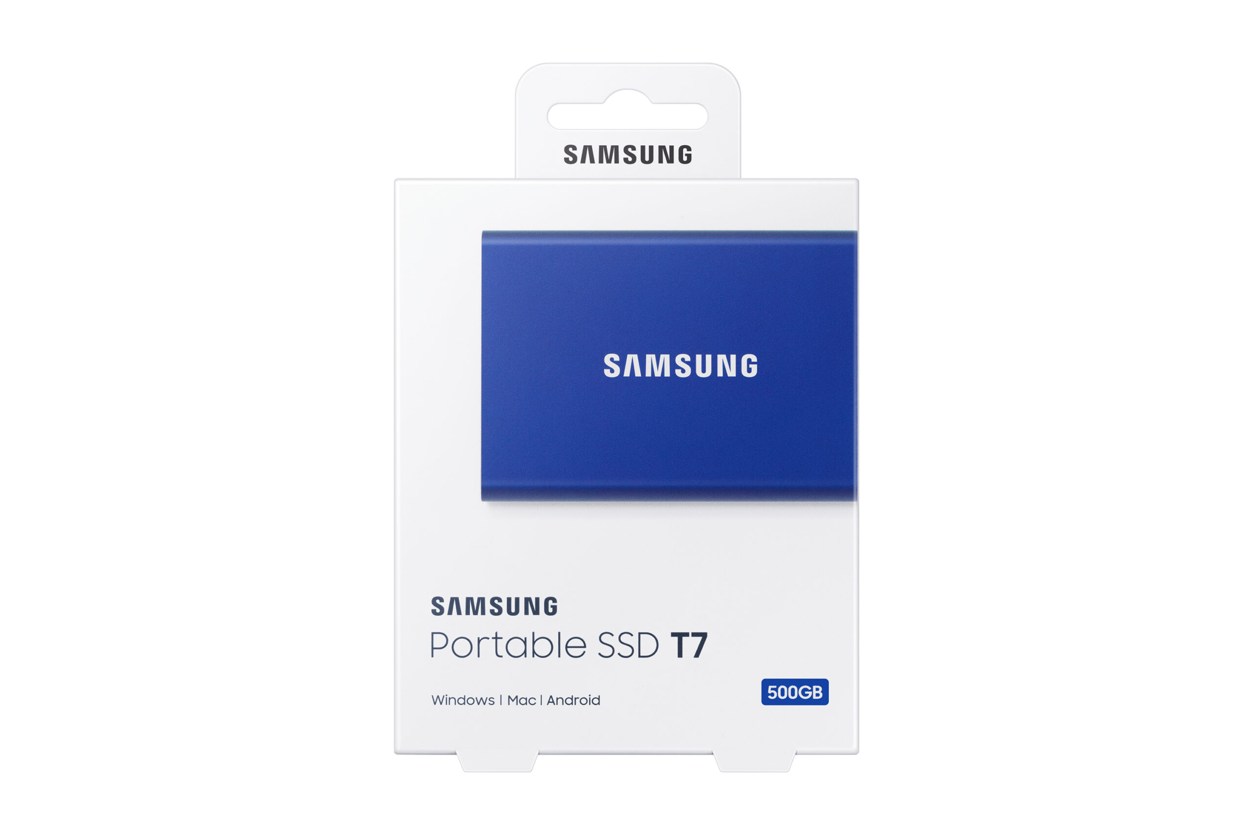 Samsung Portable SSD T7 500 GB Blauw - Afbeelding 8