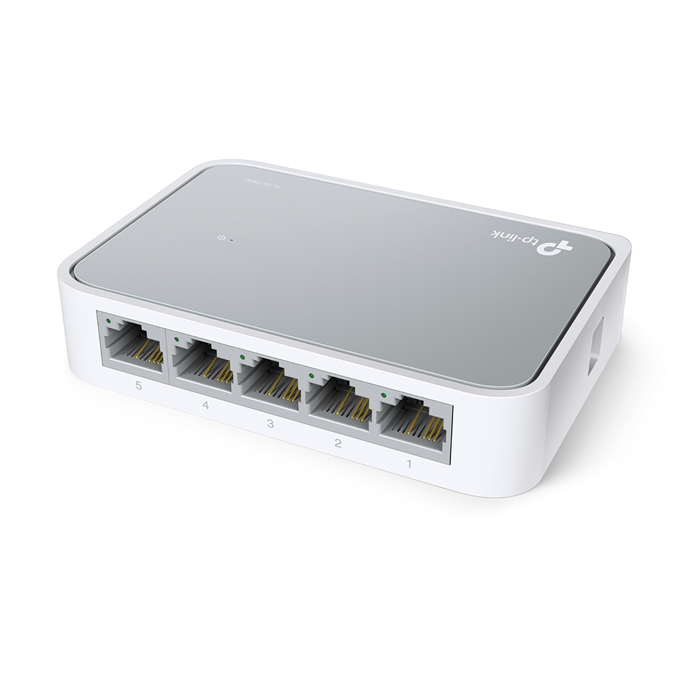 TP-Link TL-SF1005D Managed Fast Ethernet (10/100) Wit - Afbeelding 2