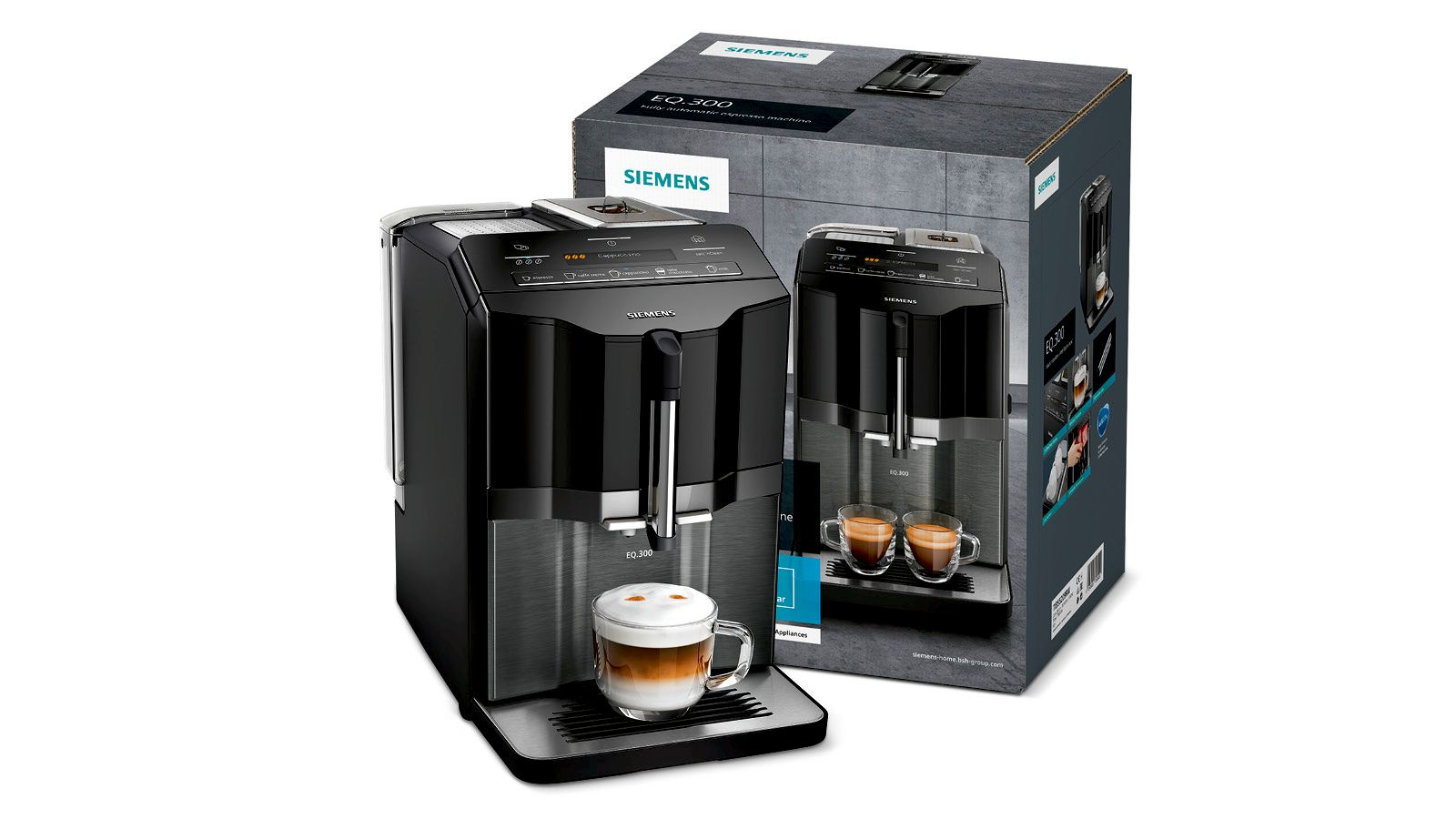 Siemens EQ.300 TI355209RW koffiezetapparaat Volledig automatisch Espressomachine 1,4 l - Afbeelding 3