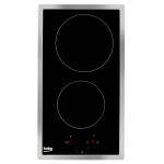 Beko HDMC32400TX kookplaat Roestvrijstaal Ingebouwd 30 cm Keramisch 2 zone(s)