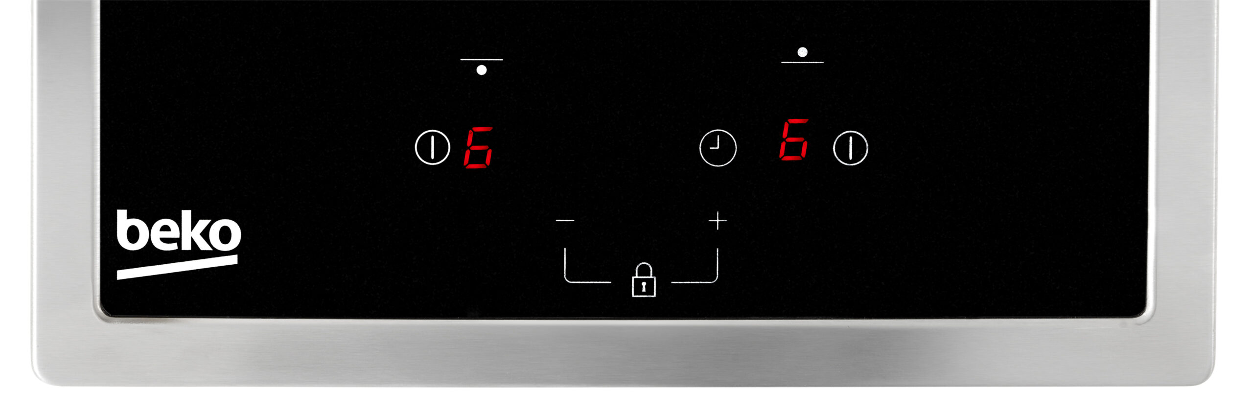 Beko HDMC32400TX kookplaat Roestvrijstaal Ingebouwd 30 cm Keramisch 2 zone(s) - Afbeelding 3