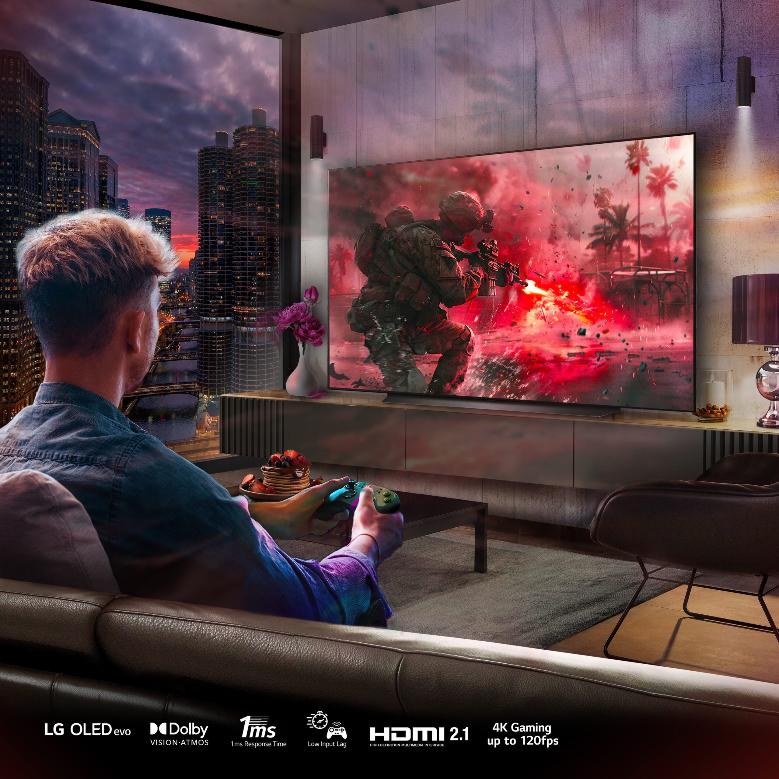 LG OLED83C46LA tv 2,11 m (83") 4K Ultra HD Smart TV Wifi Bruin - Afbeelding 13